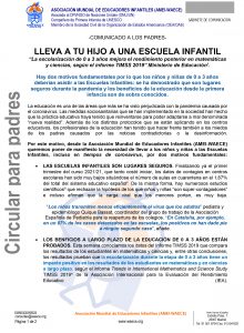 llevar a los niños a una escuela infantil